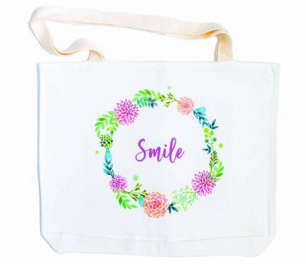 “Smile, Believe That You Can” Bag