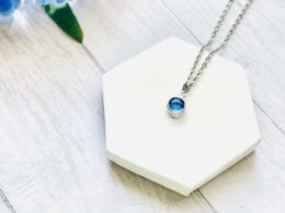 September Swarovski Crystal Necklace