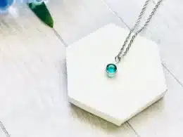December Swarovski Crystal Necklace