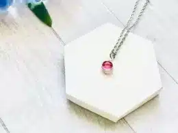 October Swarovski Crystal Necklace