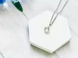 April Swarovski Crystal Necklace