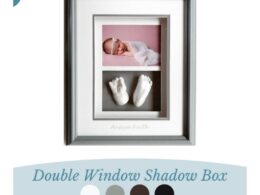 Double Window Shadow Box (Frame & Mats)