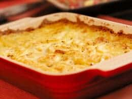Cheese & Onion (Vegetarian) Scalloped Potatoes